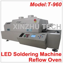 PUHUI T-960 светодиодная паяльная машина печь для оплавления, светодиодный источник света, печь для оплавления, инфракрасный нагреватель, T-960