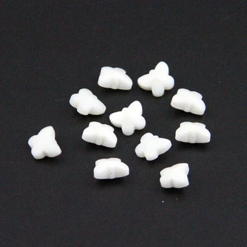 

Free Shipping!Cute Glass 14mm White Opal Lighting Pendant Butterfly Crystal Beads Fit Wedding Birthday Party Decoration DIY