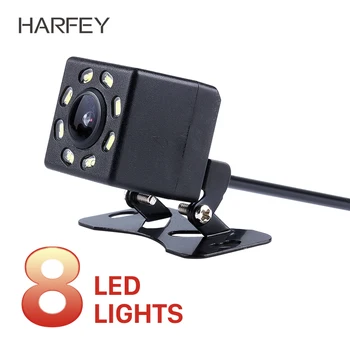 

Harfey Plastic 648*488 pixels wire HD Car Rearview Camera Reverse Parking Backup Monitor Kit CCD CMOS with 8 LED Display