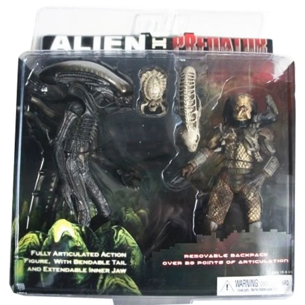 2-Pack NECA игрушки Чужой против хищников 7 &quotфигурку Набор Бесплатная доставка |