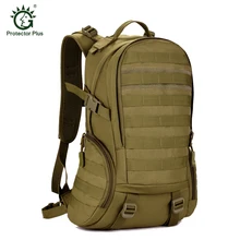 35L Mochila Táctica Mochila de Nylon Impermeable Mochila Militar Medio de Gran Capacidad 35L Mochila Al Aire Libre de Viaje Bolsa de La Escuela 14″