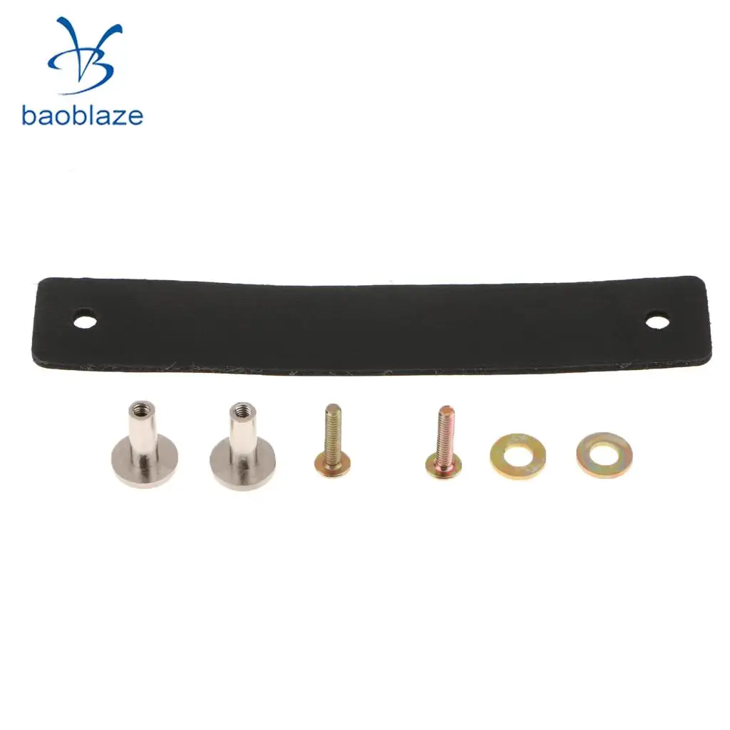 Handmade Leather Wardrobe Cabinet Knobs Pull Handles Kitchen Furniture Cupboard Drawer Pull Handle