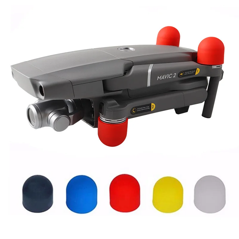 4Pcs Soft Silicone Cover Cap Motor Protective Case for FIMI X8 SE Drone DJI Mavic / 2 PRO Parts Dust-Proof Protector | Электроника