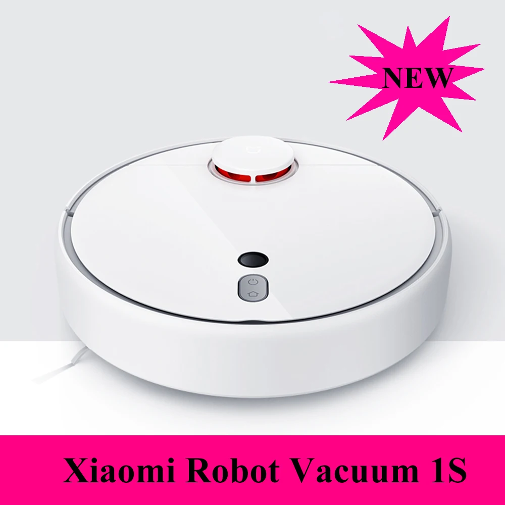 Робот-пылесос Xiao mi 1S mi для дома, автоматическая чистка пыли, стерилизация, Смарт-приложение mi jia и Голосовое управление Xiaoai