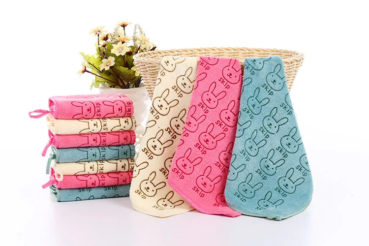 baby hand newborn towel handkerchief small Small Square Towel microfibre |