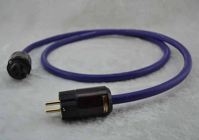 Cardas golden reference DIY Power cord EU Carbon Fiber FI-E50 R /&FI-50 plug