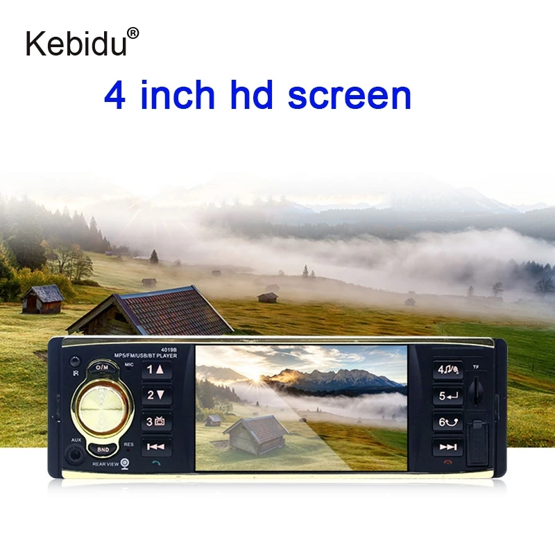

kebidu 12V FM Bluetooth Car Auto Radio Stereo MP3 MP5 Player with In Dash AUX Input Car Radio Stereo Audio Player Remote Control