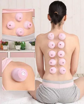 

slimming body silicone cupping set massage cup acupuncture suction cup vacuum tank set 8 pcs