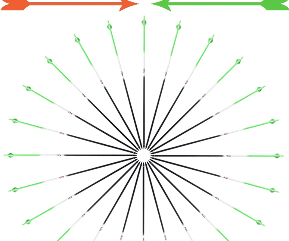 6/12 шт. 32 дюйма позвоночника 340 Чистого Углерода Стрела арбалет для блочного Лука Охота стрельба из лука лук