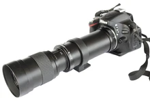 420-800 мм F/8.3-16 Зум-Объектив с Ручной + T2 Адаптер Крепление для Canon Nikon Sony Pentax Olympus DSLR