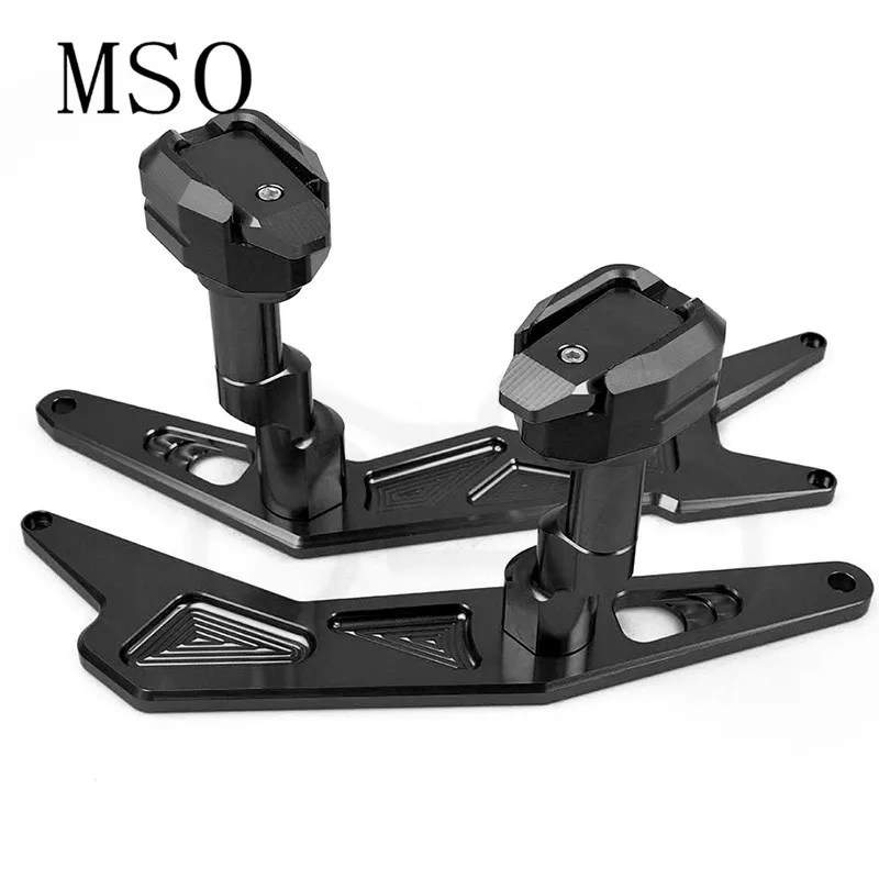 

Two Style CNC Motorcycle Frame Slider Crash Pad Falling Protector Protection For KAWASAKI NINJA 300 NINJA300 2013 2014 2015 2016