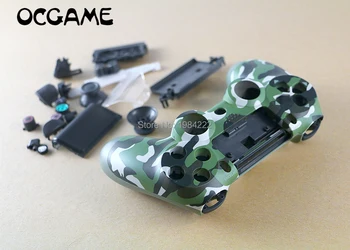 

OCGAME Camouflage Black Replacement full set Housing Shell Case for PS4 Pro Wireless Controller JDS040 Mod Kit Cover