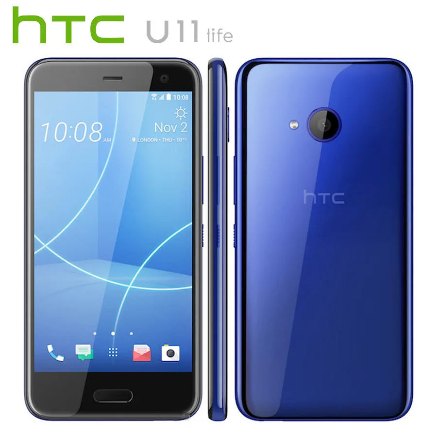 Мобильный телефон htc U11 Life 4G LTE Android Snapdragon630 OctaCore 3 Гб ram 32 Гб rom 5,2 дюймов 1920X1080 IP67 смартфон