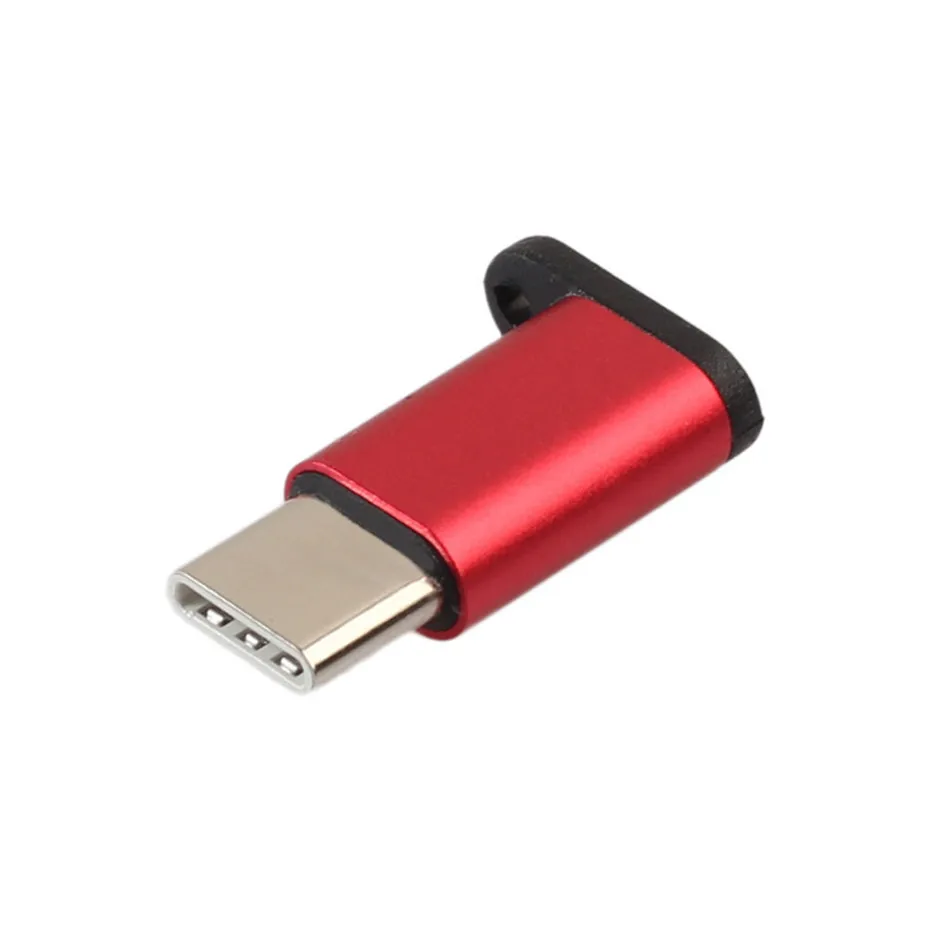 HIPERDEAL сотовых телефонов черный USB-C Тип-C на Micro USB данных зарядный адаптер для samsung Galaxy Note8 кабель для телефона Android Set28