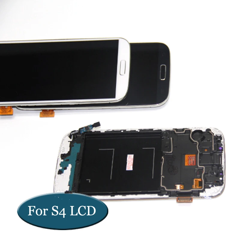 ЖК дисплей для samsung galaxy s4 gt i9500 i9505 i337 с сенсорным экраном дигитайзером в сборе