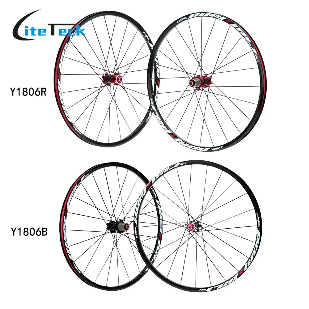 26'' Lightweight Bicycle Wheel 24H Disc Brake Aluminium Alloy Seamless