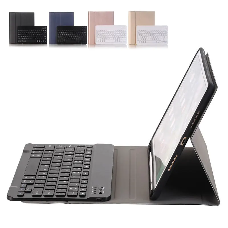 

Bluetooth Wireless Keyboard Cover Stand Case for Ipad Pro 10.5 Tablet With Pencil Groove (Not Including Pencil)