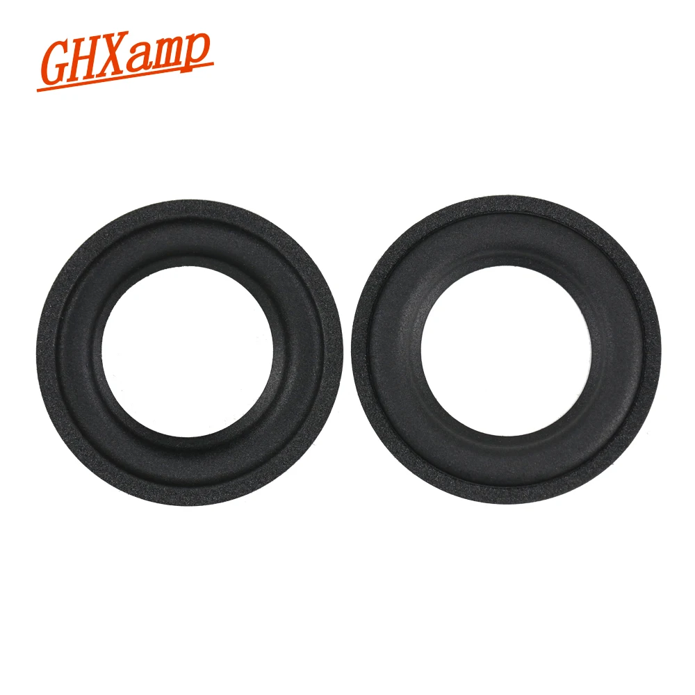 Ghxamp 3 INCH Woofer Speaker Foam Repair Surround Suspension Speaker Accessories Sponge Ring Circle 