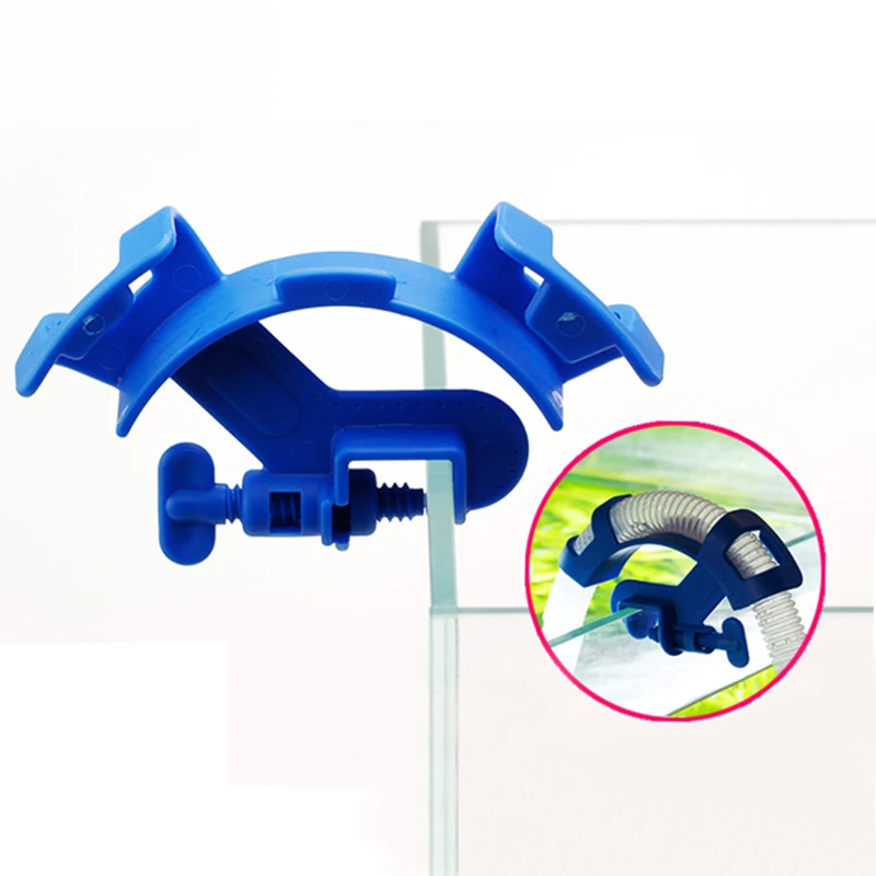

Aquarium Filtration Hose Holder Water Pipe Clip Filter Mount Tube Tropical Fish Tank Clean Pump Fixing Clamp