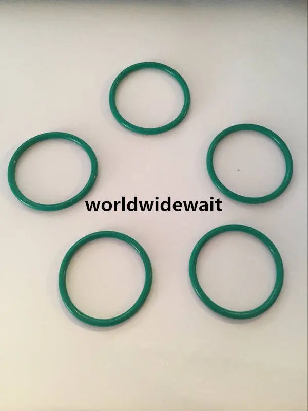 5pcs 3.5mm Thickness 68mm Outer Diameter Green Viton O Ring Oil Seal