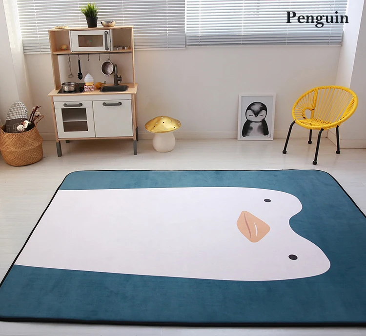 Esteira do Jogo da Criança Esteira do Bebê Sala de Estar para Crianças Rastejando Velvet Recuperação Lenta Engrossado Tapete Anti-skid Almofada Decorar 12 Cheap Tapetes de jogo