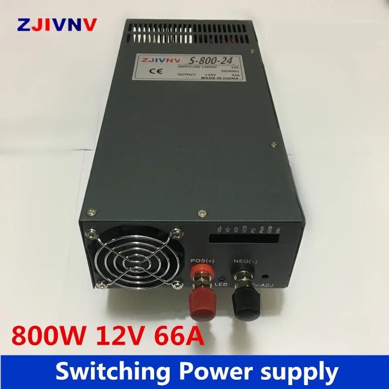 industrial and led used 800W 12V 66a switching power supply AC to DC 12v power supply input 110v or 220v alimentation 12v industrial and led used 800W 12V 66a switching power supply AC to DC 12v power supply input 110v or 220v alimentation 12v
