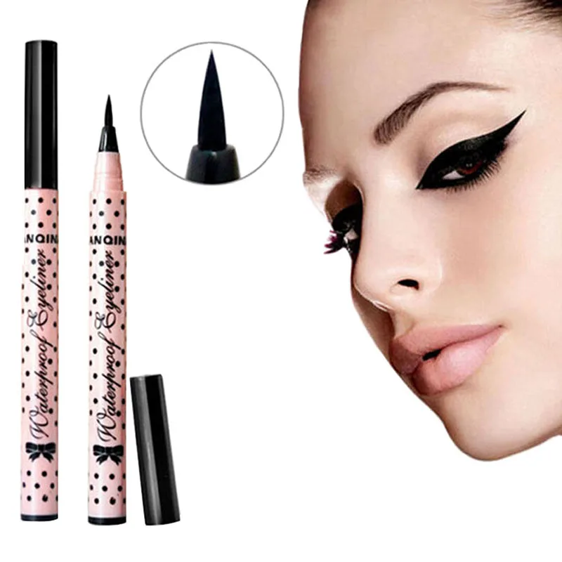 Waterproof Black Eyeliner Liquid Long lasting Water Resistant Eyeliner