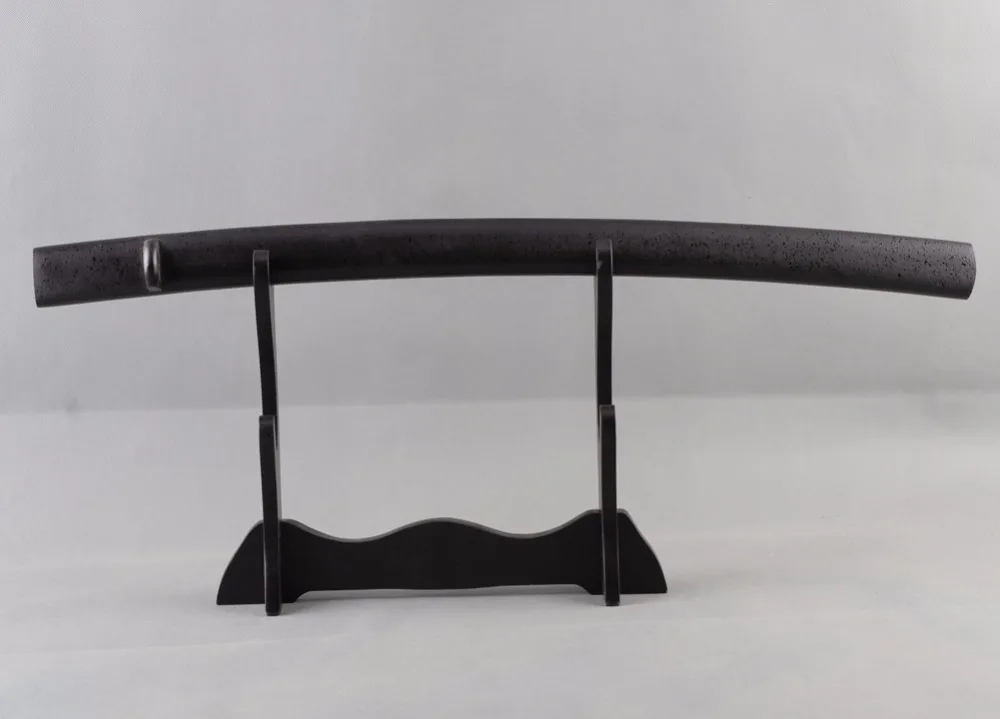 Новое поступление Классические ручной работы полностью черные деревянные Saya ножны, скаббард меч самурая японский катана отлично подходит для меча
