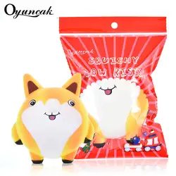 Oyuncak jumbo Squishy Fox Squishe Новинка кляп игрушки для снятия стресса игрушки для взрослых забавные Кляпы розыгрыш