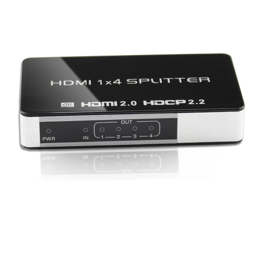 HDMI 2 0 сплиттер UHD 4K 1x4 HDCP 3D 1 вход 4 выхода ретранслятор Переключатель концентратор