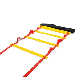 3 Размеры Футбол Обучение Скорость Координационная лестница красный бретели для нижнего белья шведская стенка шаг футбол интимные