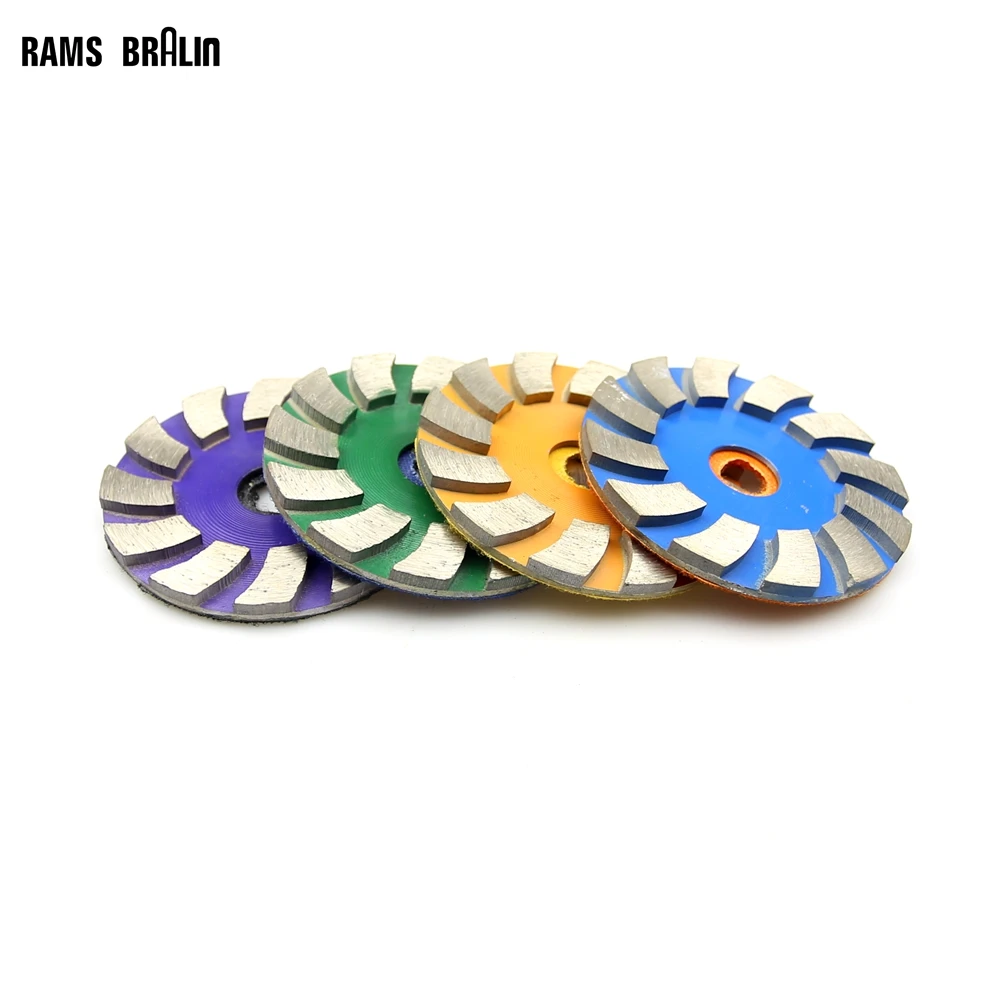 Buy 1 piece 90mm Hook & Loop Diamond Grinding Disc