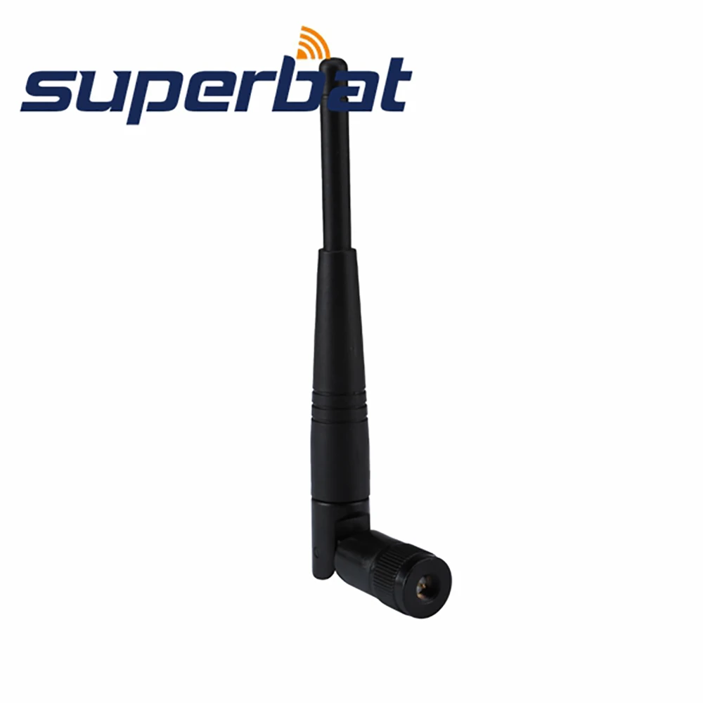 

Superbat 5dBi 2.4GHz Omni Tilt-Swivel SMA Male WiFi Rubber Duck Antenna for Wireless LANs D-LinkR LinksysR WET11 Aerial Booster