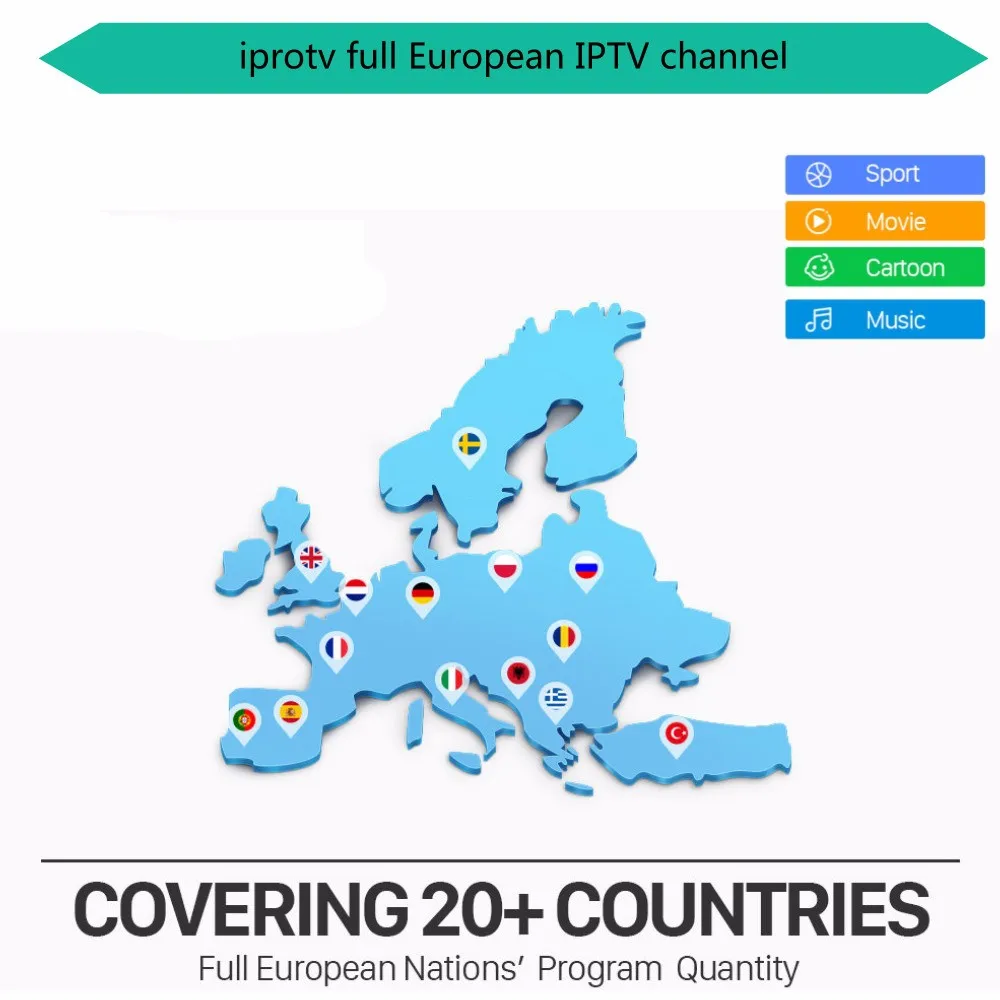 Французский IP tv 1 год подписки 6000 Европа арабский Швеция Netherland Германия Италия Великобритания США VOD IP tv m3u enigma2 Android tv Box