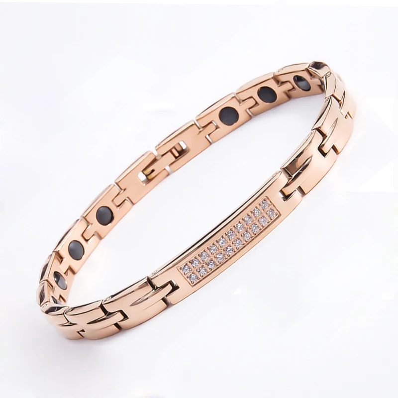 Модные дизайнерские женские очаровательные браслеты свадебные ювелирные украшение невесты Bijoux женские магнитные браслеты для женщин