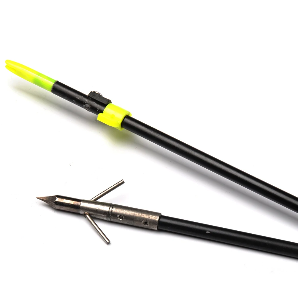 Online 6 12 Pcs Fiberglas Angeln Pfeile Länge 88cm Durchmesser 8mm für Verbindung Recurve Bogen Bogenschießen Angeln Jagd Schießen