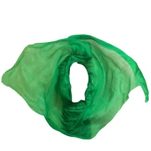 Шелк танец живота вуали для танцев сплошной цвет Танец живота Костюм шелковая шаль шарф танец живота реквизит зеленый цвет 2 размера