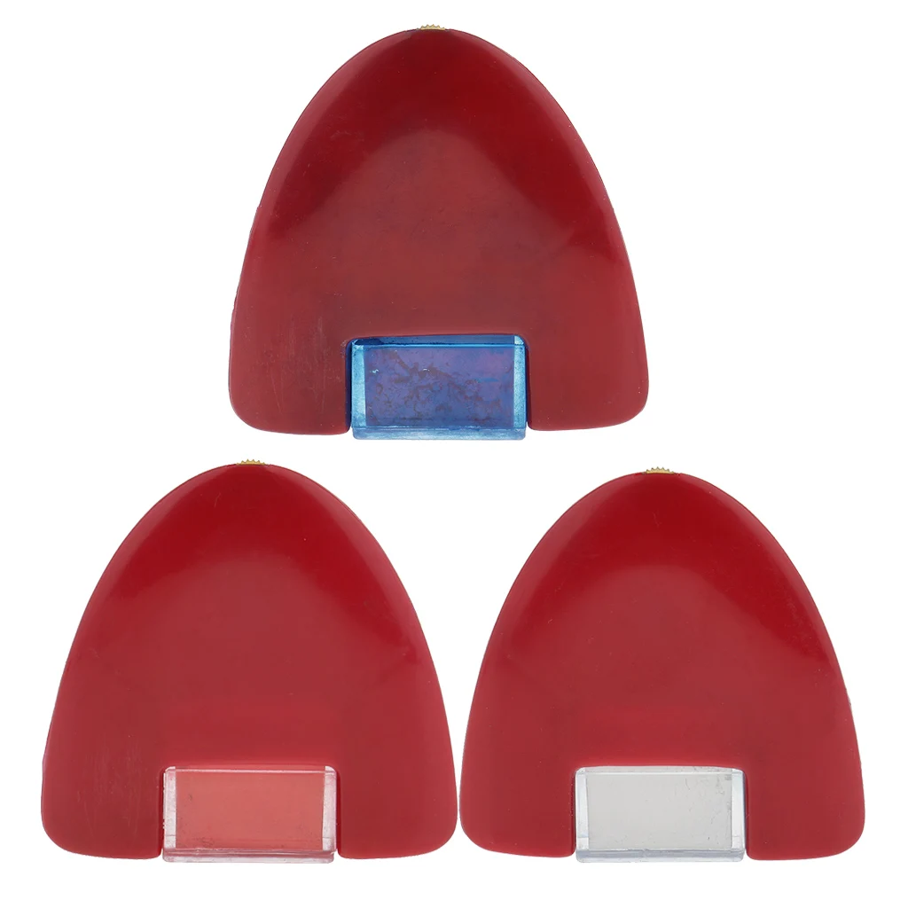 3 Pieces 3 Colors Tailors Chalk Marking Chalk for Sewing Dressmaking with Plastic Gear