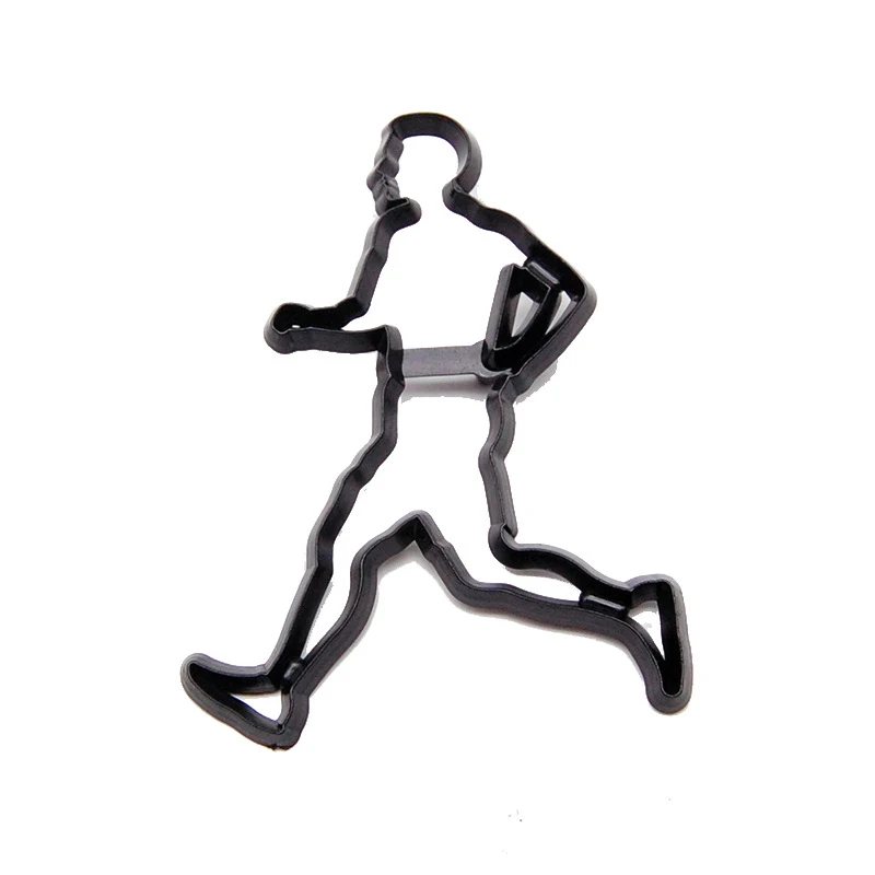 

6pcs Sport Figure Shape Cutting Dies Stencils Plastic Hollow Out Cutting Dies Stencil DIY Handmade Scrapbook Photo Album Decor
