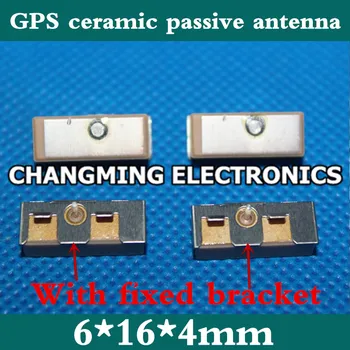 

GPS passive ceramic antenna 6*16*4mm GPSH014BP With fixed bracket(working 100% Free Shipping)10PCS