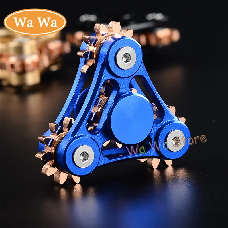 

Hot Selling EDC Toys Triangular Hand Spinner orqbar Metal Professional Fidget Spinner Autism and ADHD Gear Hand Spinner