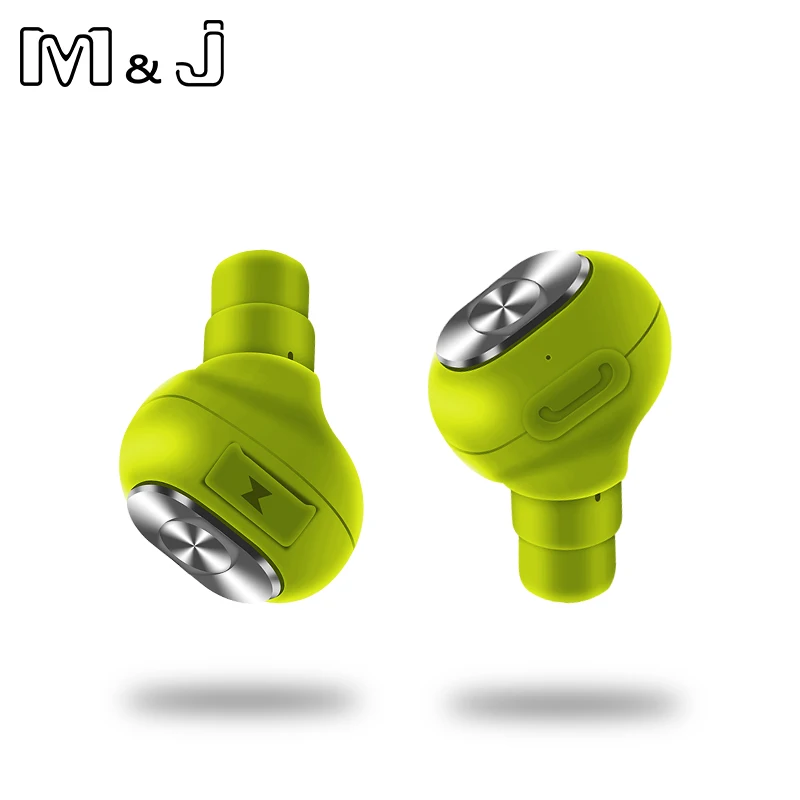 M &amp J F06 наушники-вкладыши TWS 2 предмета Bluetooth наушники мини Invisibl гарнитура двойной