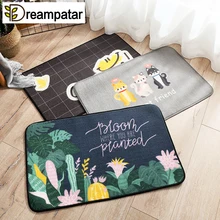 Нейлоновый дверной входной Коврик для прихожей коврики для дома, спальни, ванной двери поглощающие Противоскользящие коврики нескользящий задний коврик мягкий коврик для ванной комнаты BD10B