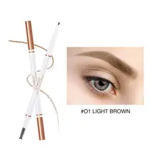 O. TWO. O карандаш для бровей водонепроницаемый натуральный стойкий ультра тонкий 1,5 мм тени для бровей Косметика коричневый цвет брови макияж