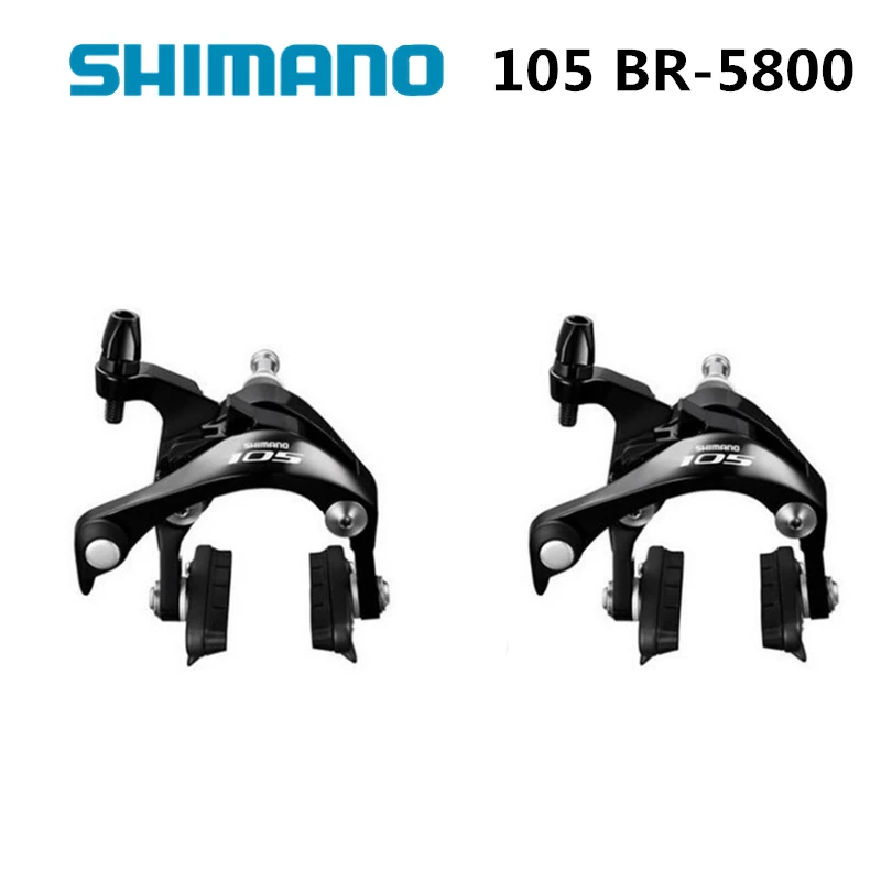 

Shimano New 105 BR-5800 Brakeset Road Bike Calipers C Brakes Front and Rear