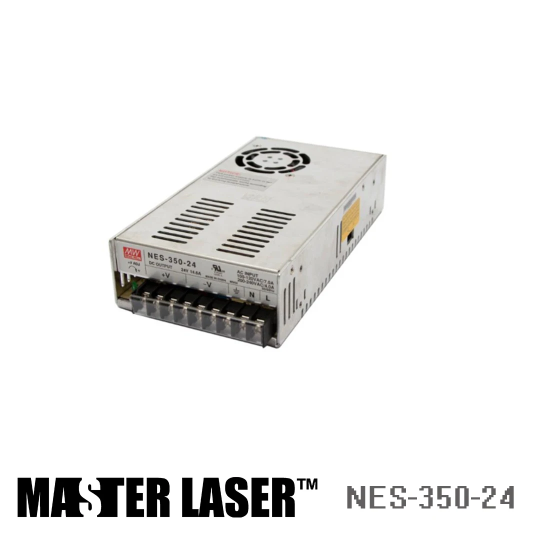 

Laser Cutting Marking Engraving Machine DIY Parts MeanWell MW NES-350-24 350W 24V Power Supply Switching Switch Power Supply