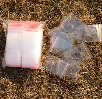 

small cheap zipped top plastic gift bag ziplock plastic clear bag for jewelry packaging