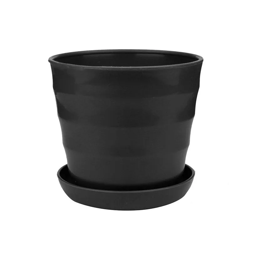Colourful Flower Pots extra large Plastic Pot Succulent Plant Flowerpot Home Office Decor Flower Pots Planters wholesale #4M13 (13)