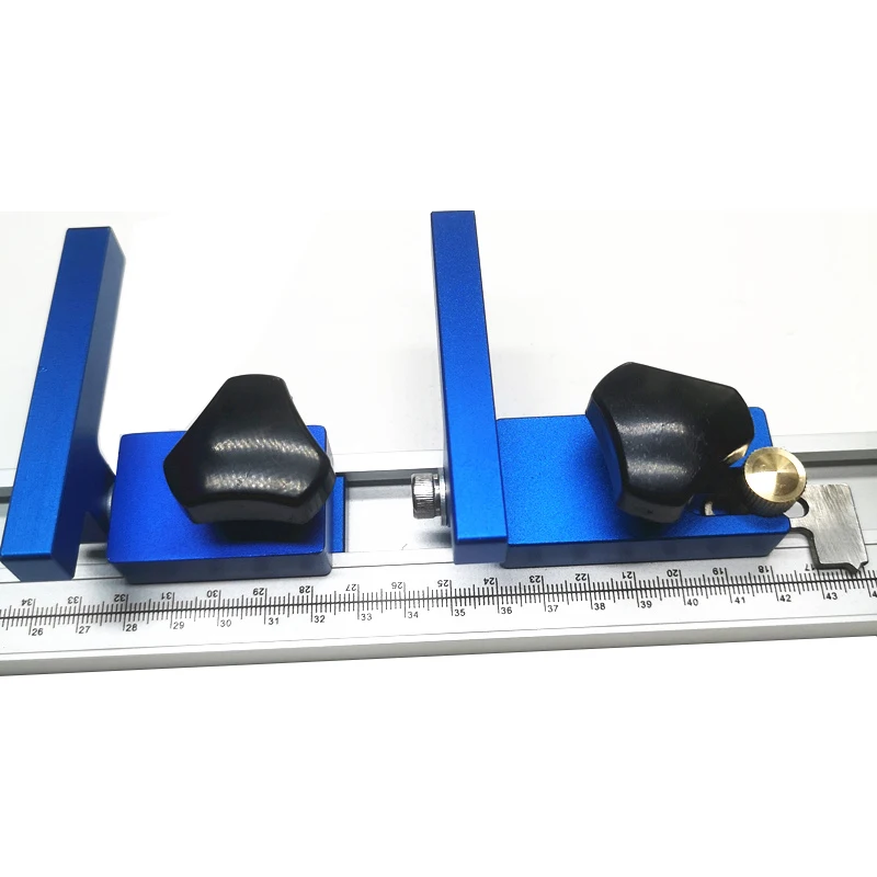 

45 type Aluminium Miter Track Stop for 45mm T-track Woodworking Tool
