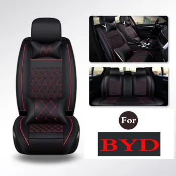 

Motor Trend Gift Pack - Premium Leatherette Car Seat Covers & Mats Set For Byd F0 F3 F6 L3 G3 G6 Suree S6 6b S7 Iev300 E5